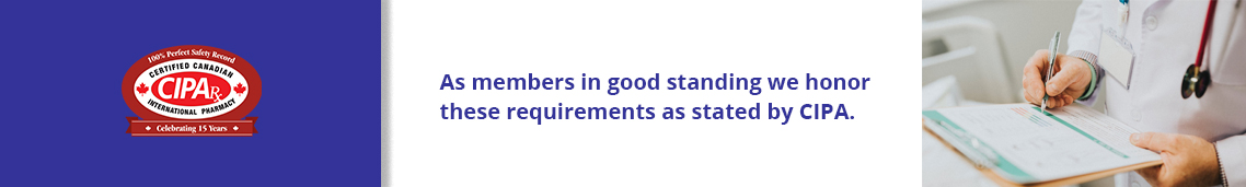 As members in good standing we honor these requieremts as stated by CIPA